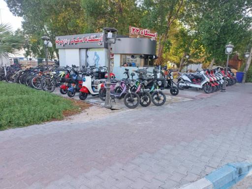 عکس ایستگاه دوچرخه و اسکوتر۲۲