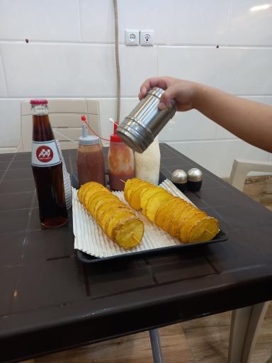 عکس فست فود و سوخاری کیلویی نمکی