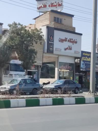 عکس نمایشگاه کامیون غلامی