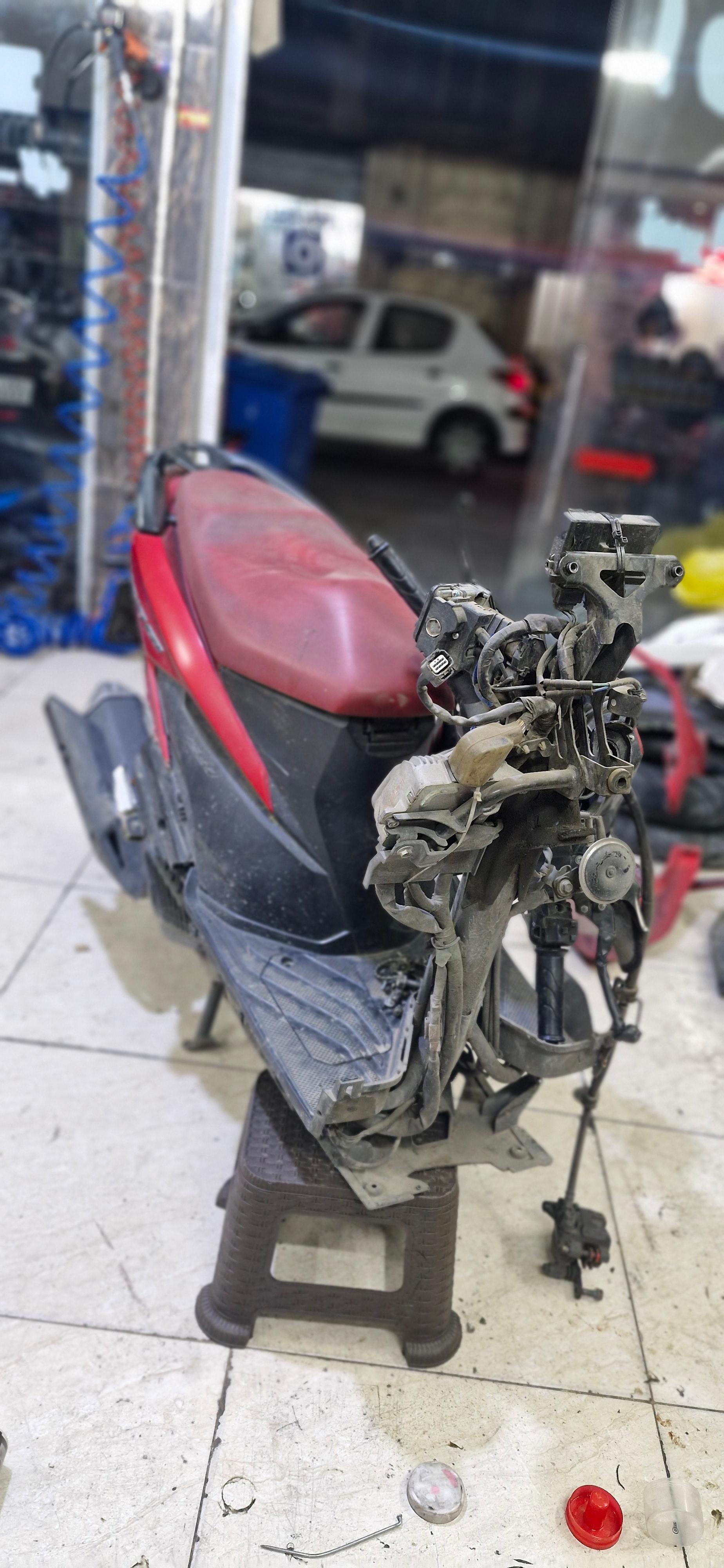 عکس اورژانس موتور شهریاری