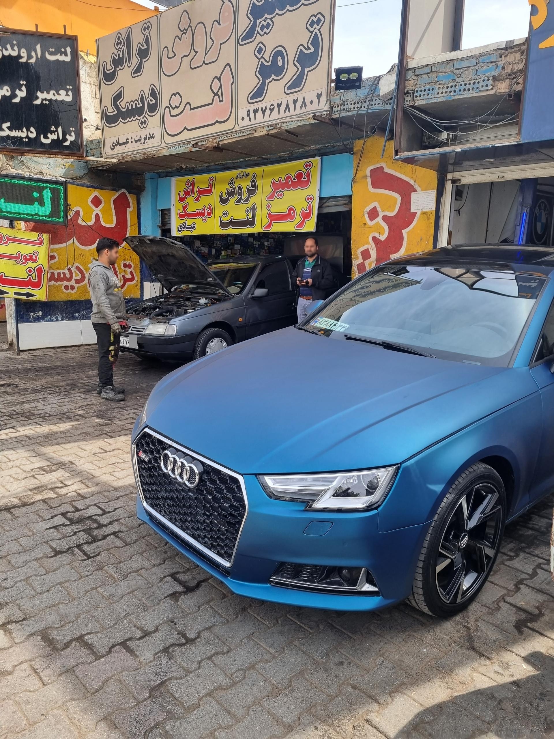 عکس لنت ترمز و تراش دیسک عبادی