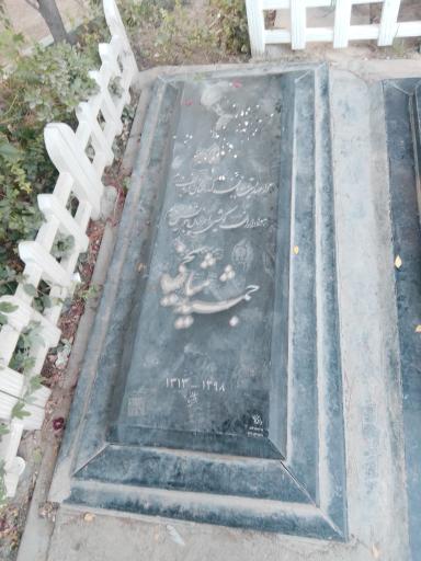 عکس مزار جمشید مشایخی