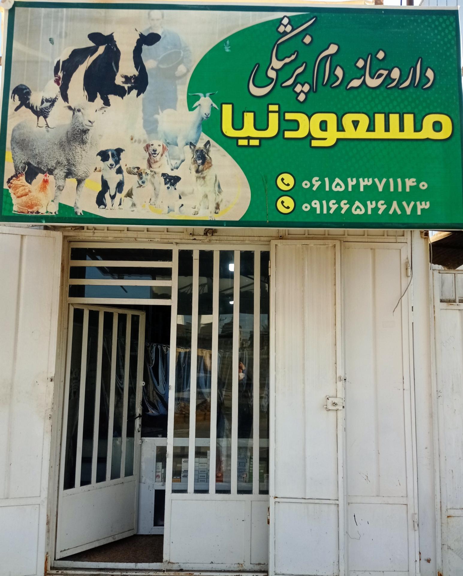 عکس داروخانه دامی مسعودنیا