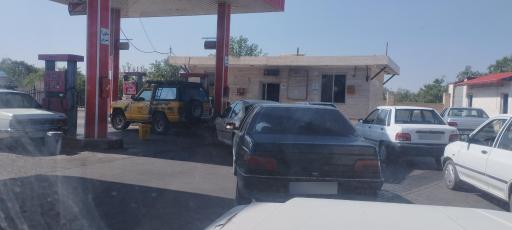 عکس پمپ بنزین و CNG