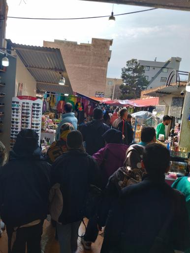 عکس بازارچه دستفروشان فردیس