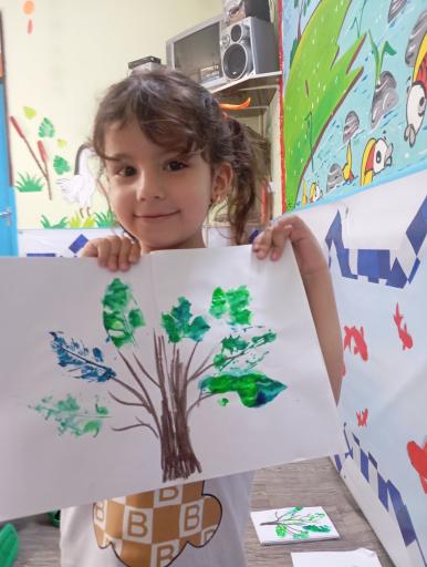 مهد کودک حوض نقاشی