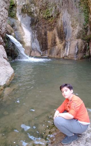 عکس آبشار طلایی (دره گرم)