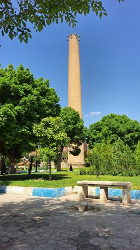 عکس برج کوره آجر پزی هنرکار