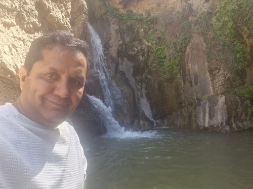 عکس آبشار طلایی (دره گرم)
