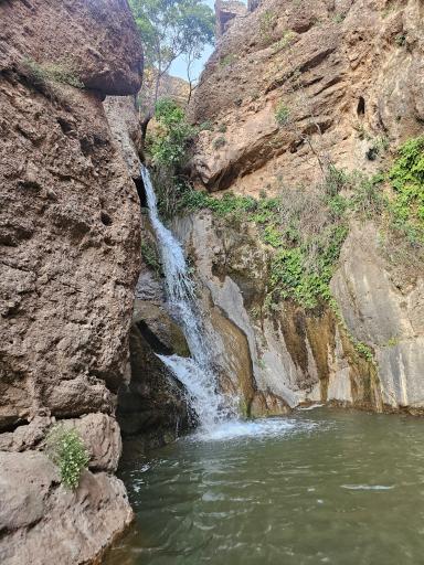 عکس آبشار طلایی (دره گرم)