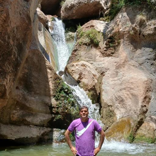عکس آبشار طلایی (دره گرم)