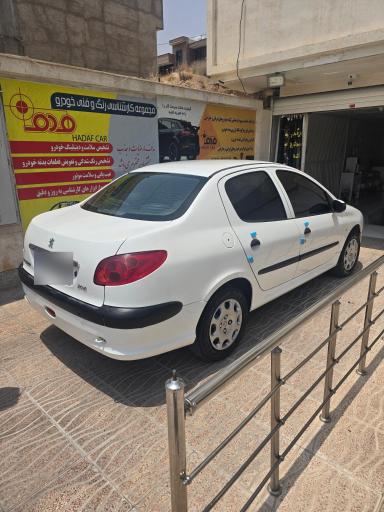 عکس تشخیص رنگ و فنی خودرو هدف