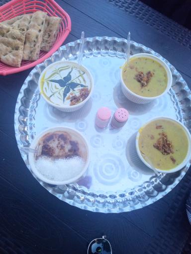 عکس آش حلیم و صبحانه دارچین