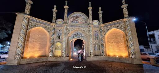 عکس میدان دروازه ارگ سمنان