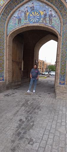 عکس میدان دروازه ارگ سمنان