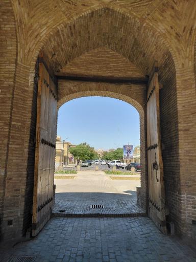 عکس میدان دروازه ارگ سمنان