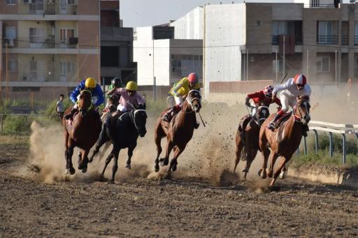 عکس مجموعه اسب‌دوانی بندر ترکمن