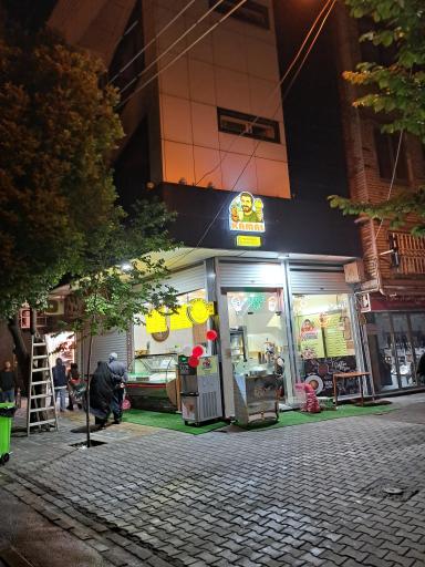 عکس آبمیوه و بستنی کمال