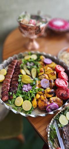 عکس غذا خونگی شالی