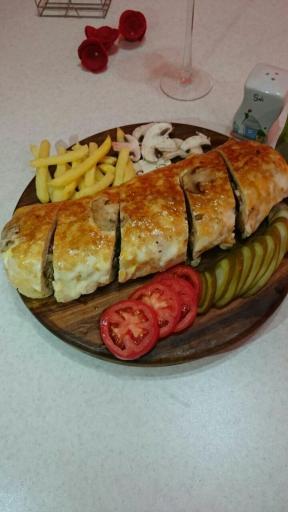 عکس پیتزا ساندویچ پارسه