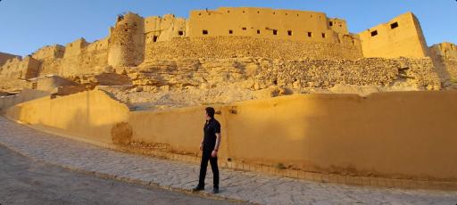 عکس ارگ تاریخی طرق رود