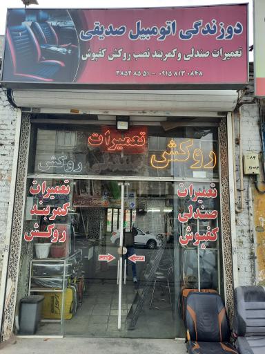 عکس دوزندگی اتومبیل صدیقی