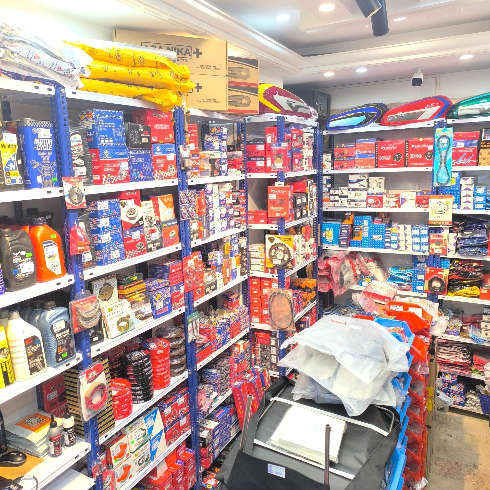 عکس لوازم یدکی موتور سیکلت موتو پلاس سرویس