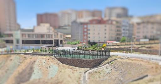 زمین چمن مصنوعی بلوط