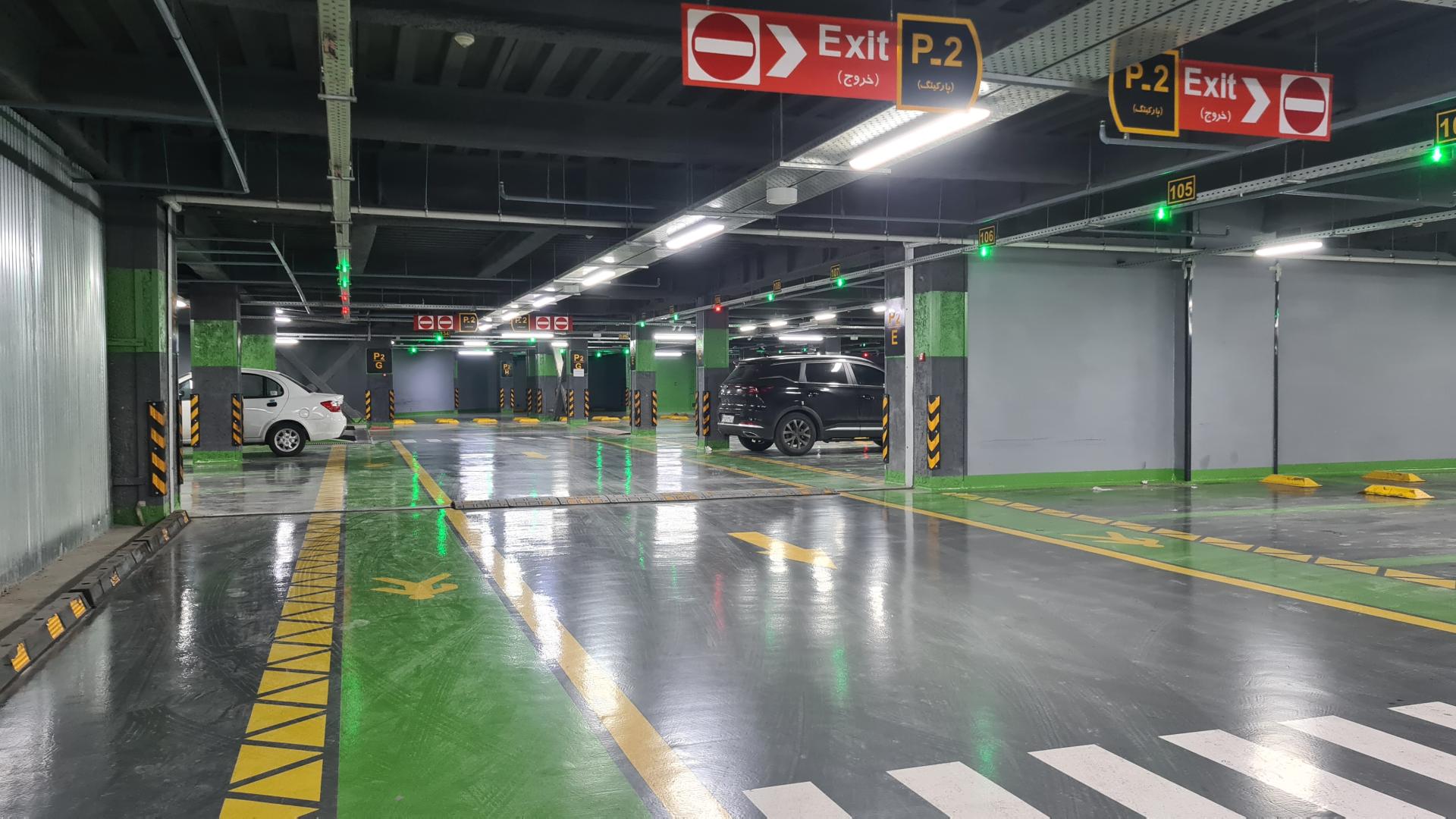 عکس پارکینگ بیمارستان عسگریه