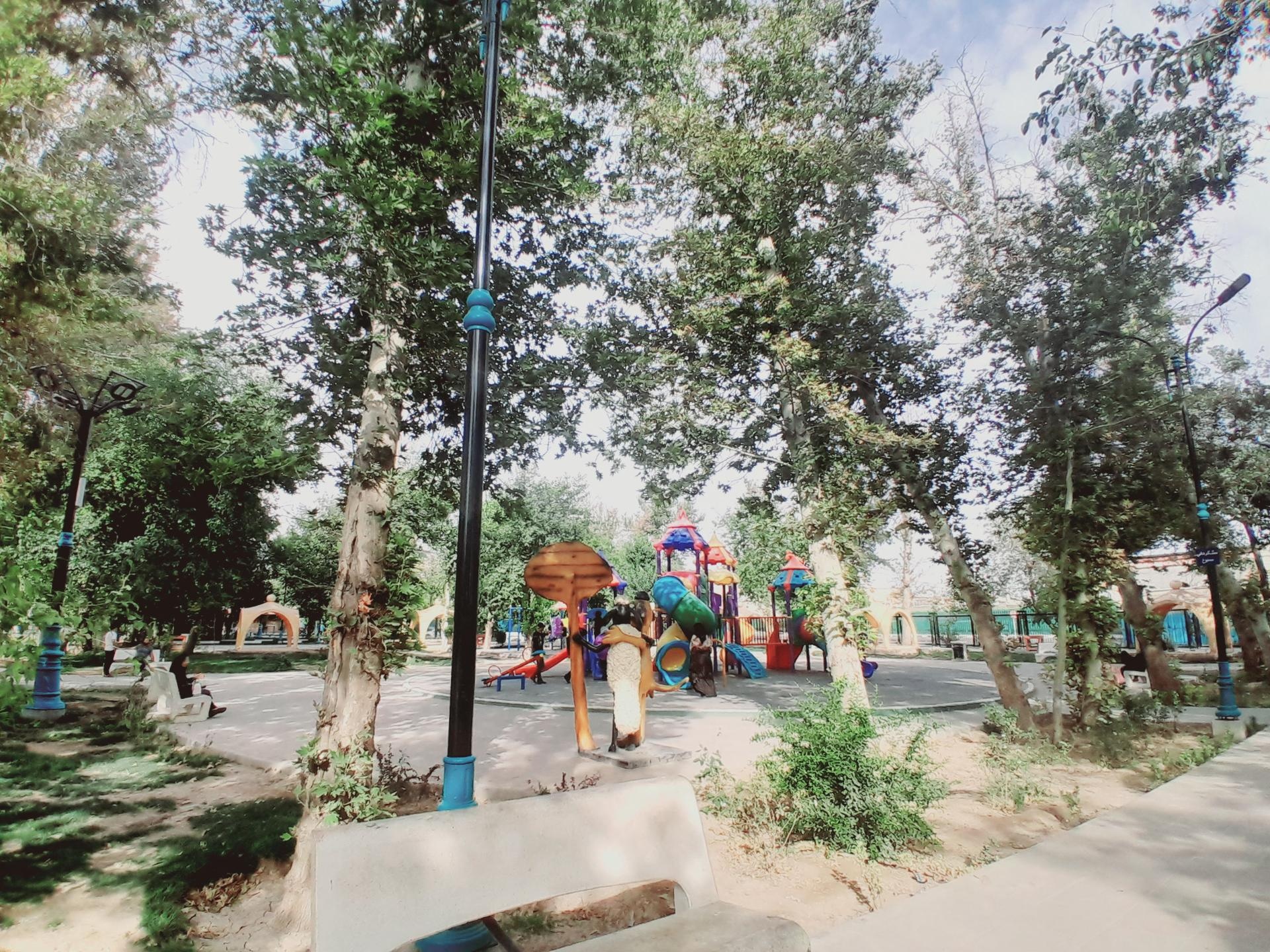 عکس باغ فدک