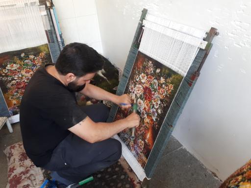 عکس تابلو فرش ساتال