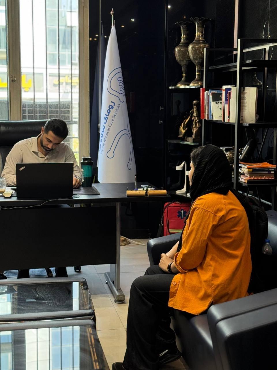 عکس مرکز پرستاری در منزل روماک سلامت