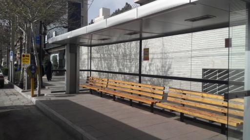 عکس ایستگاه اتوبوس ملاصدرا 5