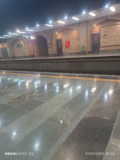عکس ایستگاه مترو شهید علیخانی