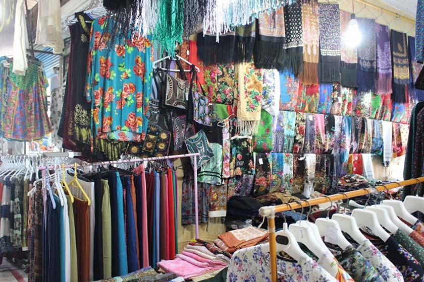 عکس بازار ساحلی بندر ترکمن