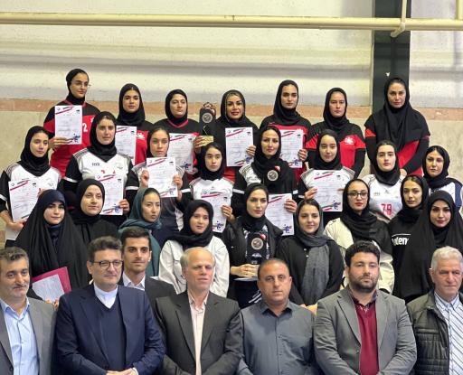 عکس باشگاه والیبال دختران ذرئیه