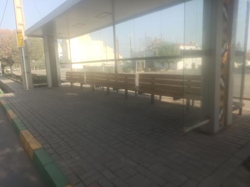عکس ایستگاه اتوبوس الهیه 17