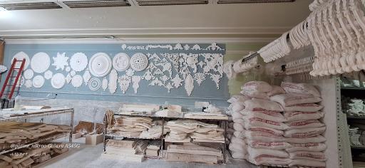 عکس گچبری ترنج پارسیان پتینه نیک رو