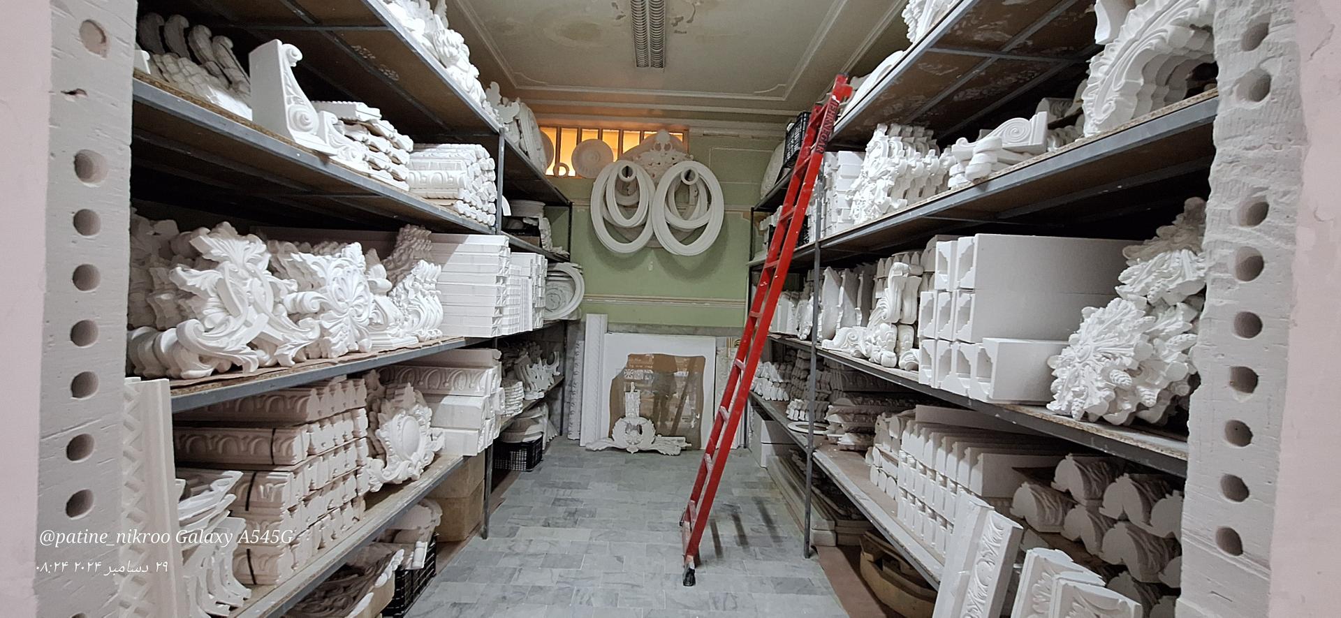 عکس گچبری ترنج پارسیان پتینه نیک رو