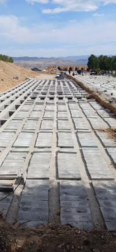 عکس آرامستان بهشت هاجر