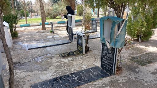 عکس آرامستان بهشت هاجر