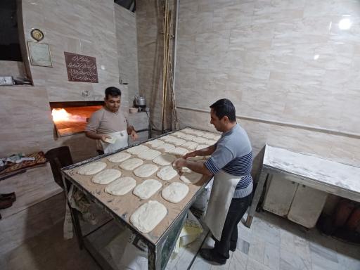 عکس نانوایی بربری