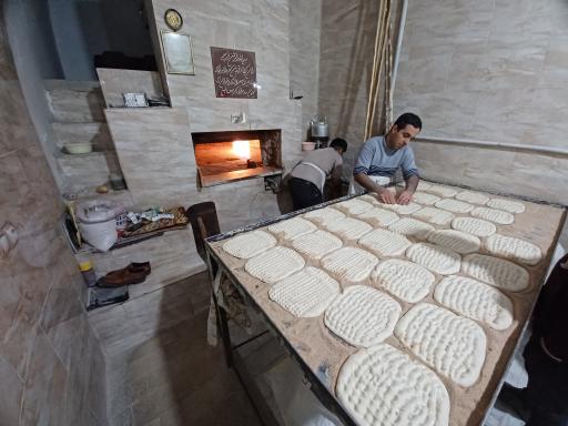 عکس نانوایی بربری
