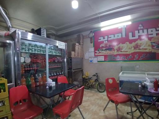 عکس پیتزا ساندویچ شیدا