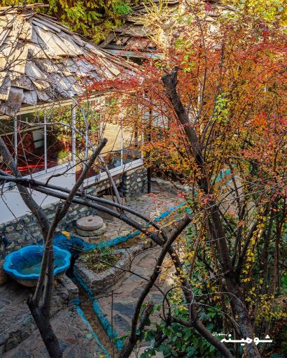 عکس رستوران شومینه