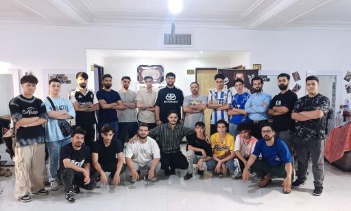 آموزشگاه آرایشگری مردانه لوکس