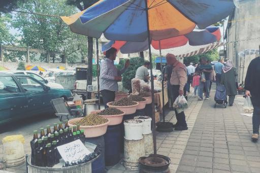 عکس بازار روز جمعه رشت