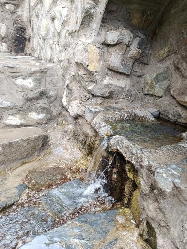 عکس چشمه بلوط