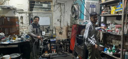 عکس تعمیرگاه خودرو اطمینان