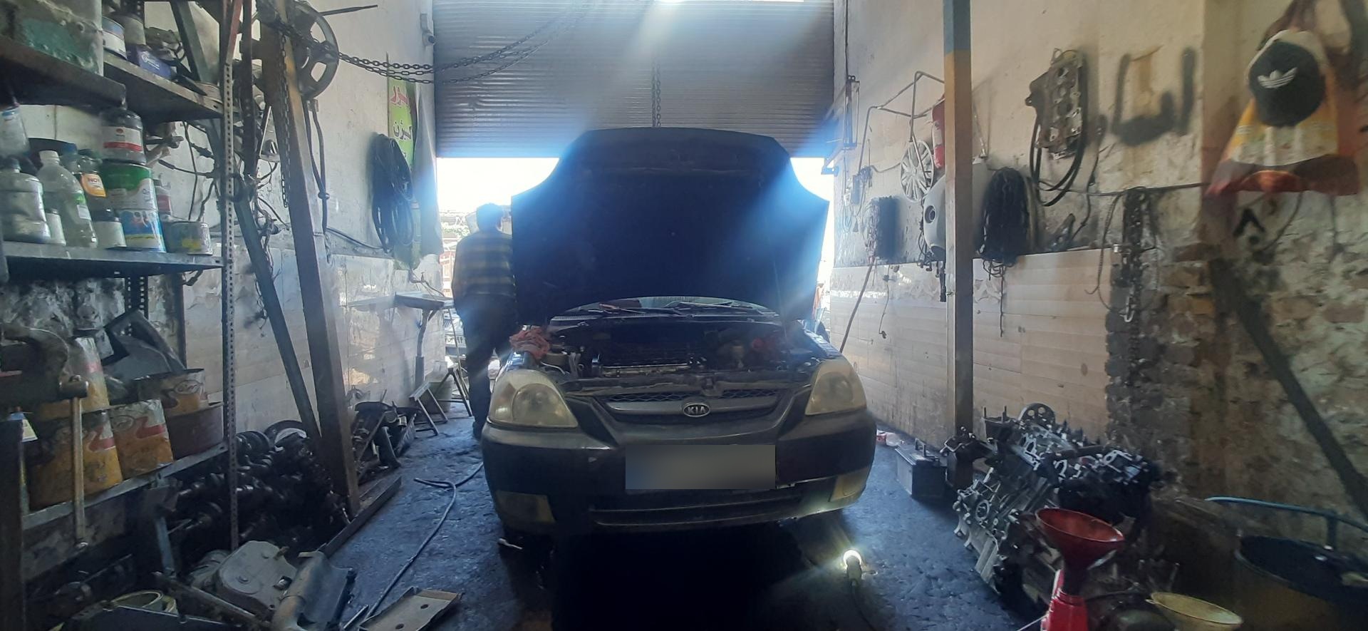 عکس تعمیرگاه خودرو اطمینان